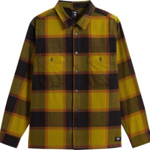 Larkspur Plaid Flannel Burnt Gold/Black