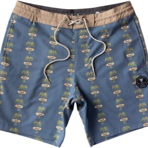 Atomic Palms 17.5" Boardshort Midnight