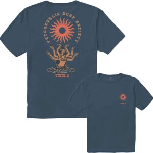 Hula Hands Organic Tee Dark Denim