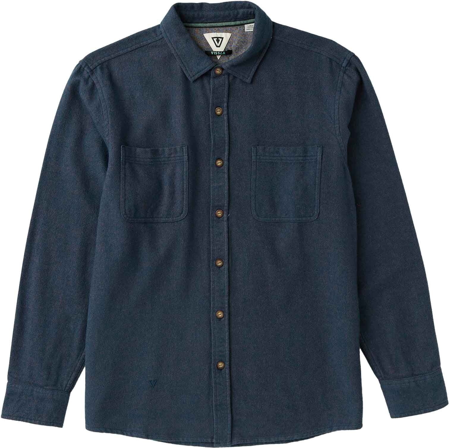 Shaper Eco LS Flannel Midnight