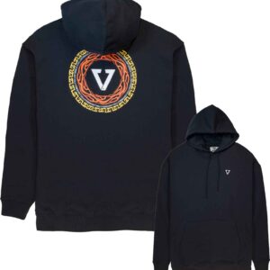 90's Vibes Hoodie Fleece Black