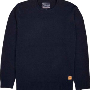Presley Crew Neck Sweater Dark Naval
