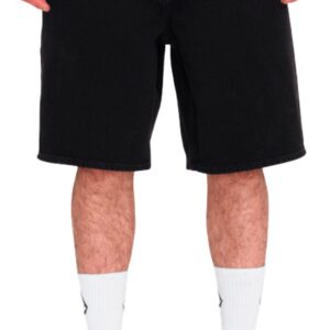 Billow Denim Short Black