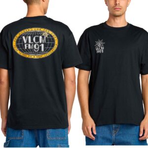 Tune In SS Tee Antique Black