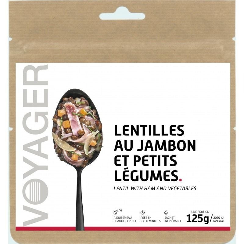 Lentilles Au Jambon Et Petits Legumes