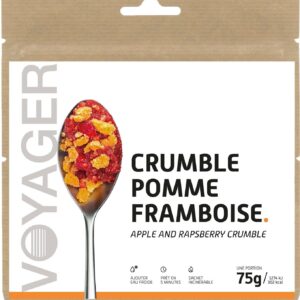 Crumble Pomme-Framboises