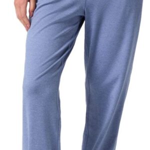 Boyfriend Sweatpant W Blue Heron Heather