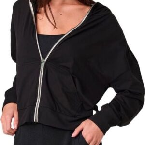 Halo Modern Full Zip Hoodie W True Black