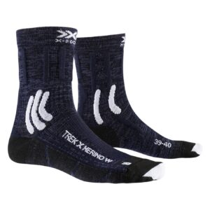 Trek X Merino Wmn Midnight Blue/Arctic White