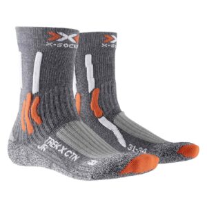 Trek X Ctn 4.0 Jr Stone Grey Melange/X-Orange
