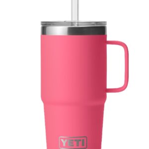Rambler 25 Oz Straw Mug Tropical Pink