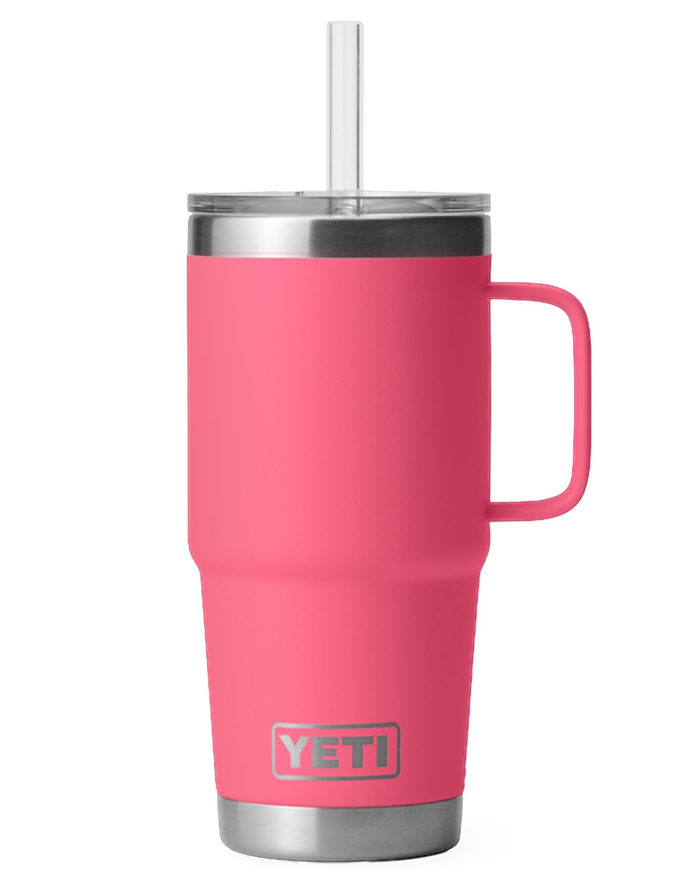 Rambler 25 Oz Straw Mug Tropical Pink