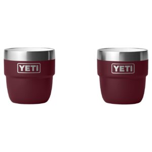 Espresso Cup 4oz 2 Pk Wild Vine Red