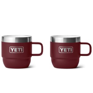 Espresso 6oz Mug 2 Pk Wild Vine Red