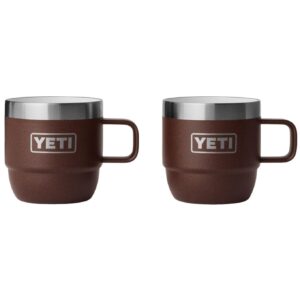 Espresso 6oz Mug 2 Pk Wetlands Brown