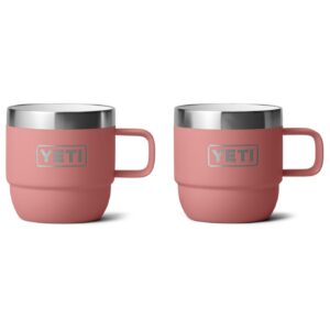 Espresso 6Oz Mug 2 Pk Sandstone Pink