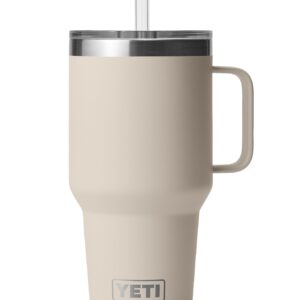 Rambler 35 Oz Straw Mug 2.0 Cape Taupe