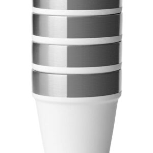 Rambler Shot Glasses White