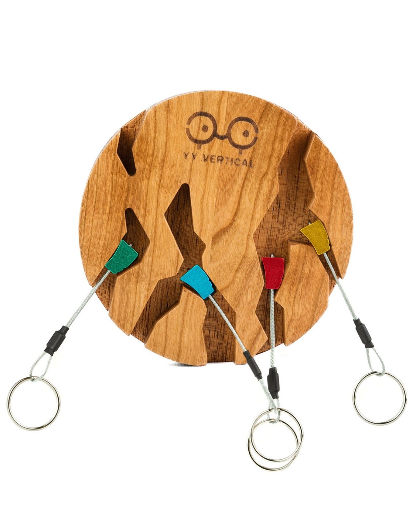 Key Holder Circle Cerisier