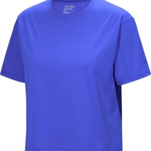 Taema Crop SS W Electra Heather