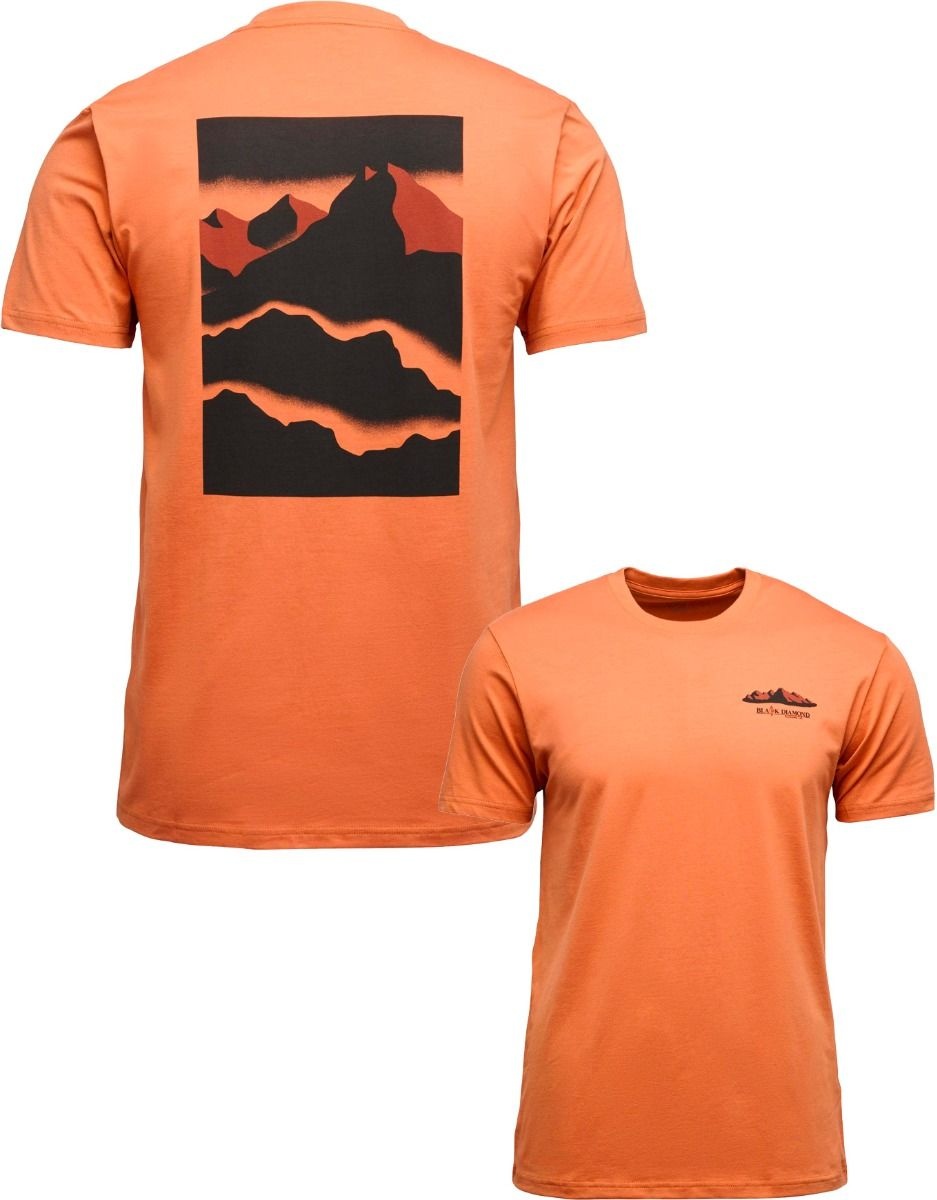 M Mountainscape SS Tee Moab Brown