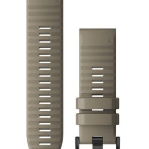 Bracelet Quickfit 26 silicone grès foncé