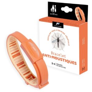 Bracelet Anti-Moustiques Orange