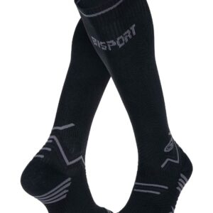 Chaussettes Trail Compression Noir/Gris