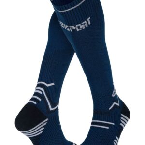 Chaussettes Trail Compression Bleu/Noir