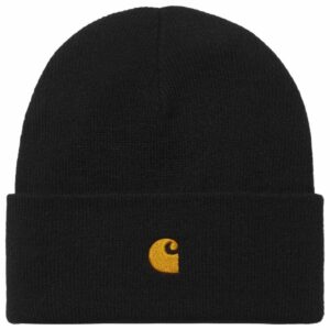 Chase Beanie Black Gold