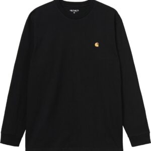 L/S Chase T-Shirt Black Gold