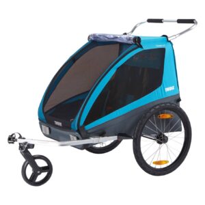 Thule Coaster Xt 2-Seat Bike Trailer Blue