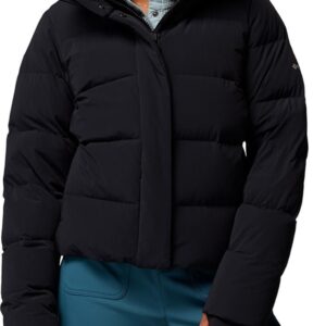 Amaze Puff Hooded Jacket Black