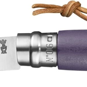 Couteau Tradition Baroudeur T6 Violet Gris