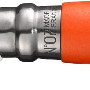 Couteau Tradition Junior Bout Rond T7 Mandarine