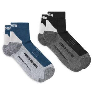 Low-cut Socks Pack Blue/Black