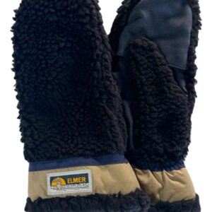Teddy Mitten Black