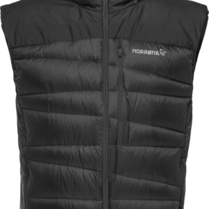 Falketind Down750 Vest M Caviar
