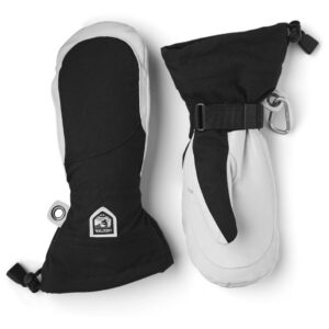 Army Leather Heli Ski W Mitt Black/Offwhite