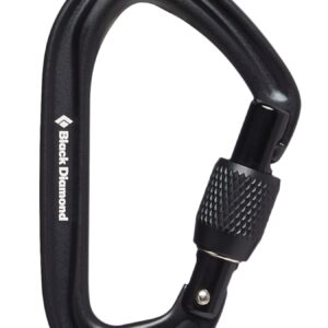 Hotforge Screwgate Carabiner Black