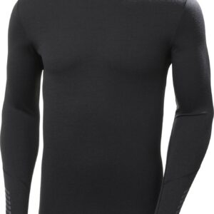 Lifa Merino Midweight Crew Black