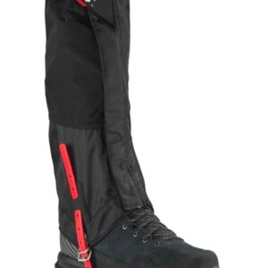 Alpine Gaiters Drye Black Red