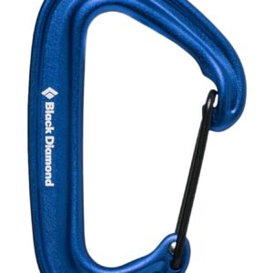 Miniwire carabiner blue