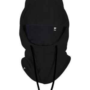 Decade Merino Fleece Hood Black