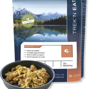 Oeufs brouillés aux oignons