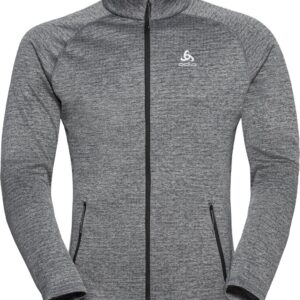 Tencia Mid Layer Full Zip M Dark Grey Melange