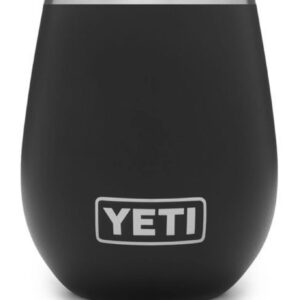 Rambler 10 Oz Wine Tumbler Black