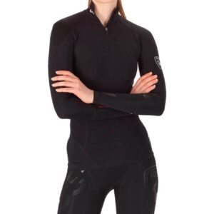 W Infini Compression Race Top Carbon Black