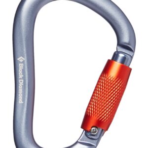 Rocklock Twistlock Carabiner Grey