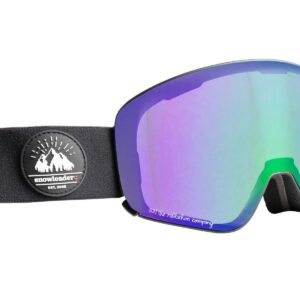 Moon Mixed Black Goggle Blue Snowleader